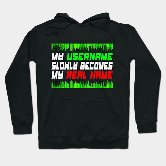 Funny gaming quote, gamer freak & girl gift idea Hoodie by AS Shirts